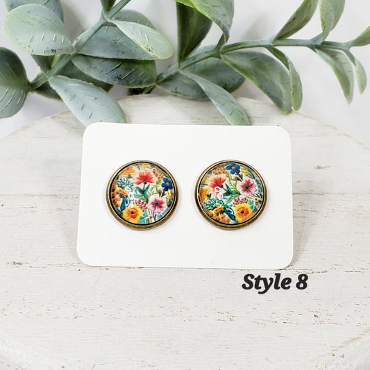 Pumpkin Studs | Style 8