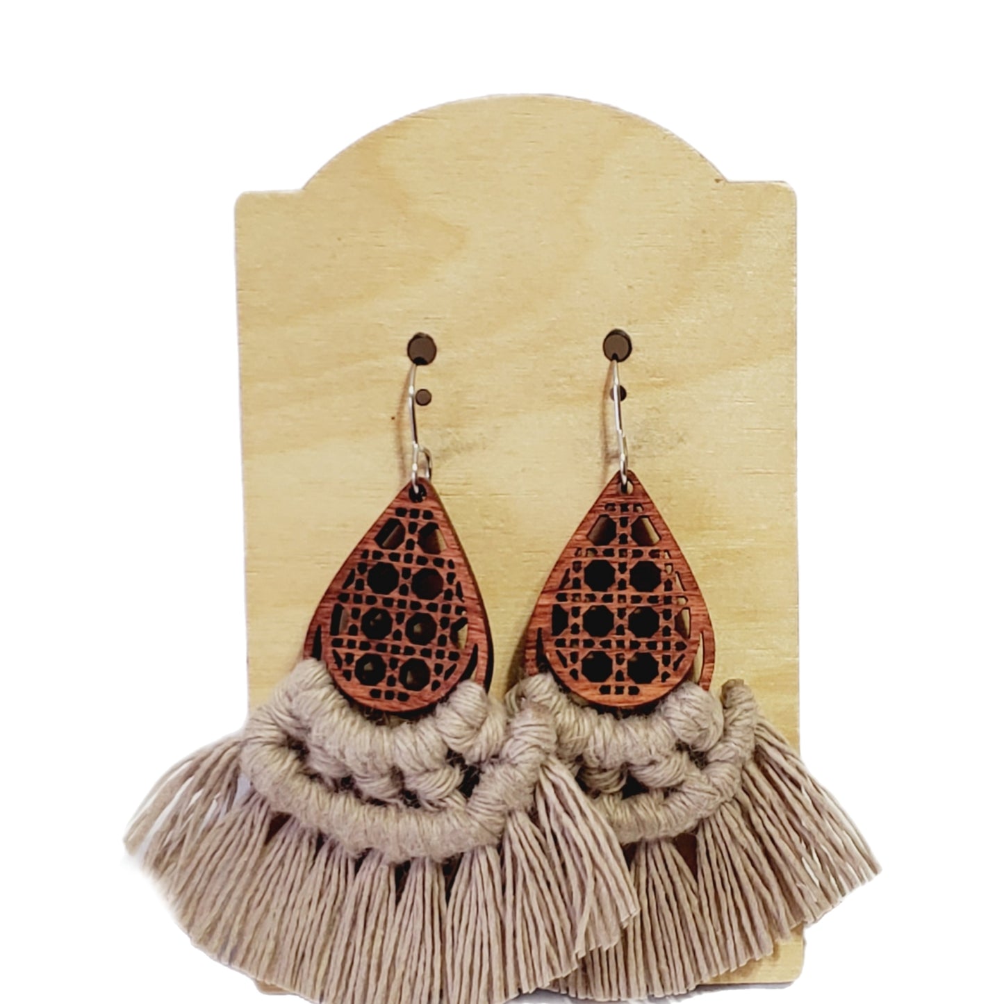 Handmade Macrame Earrings | 7 Styles