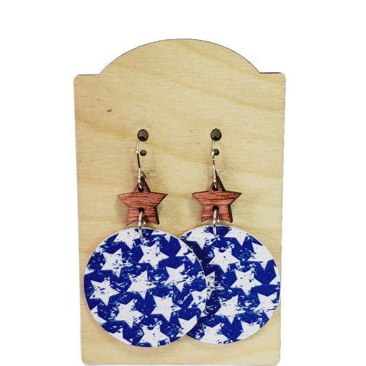 Vintage Boho Star Earrings