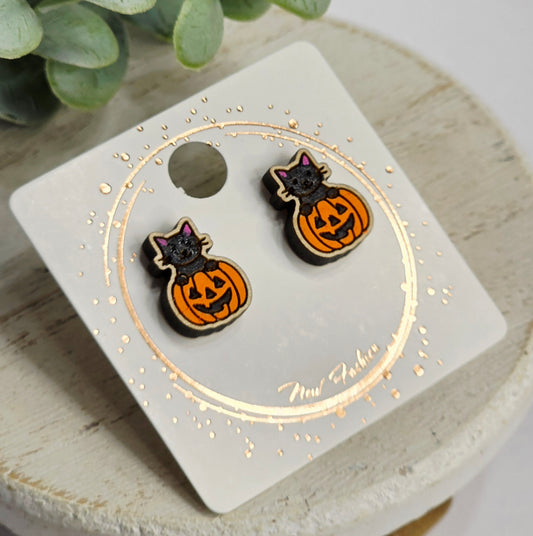 Cat Jack-o-lantern | Style 10