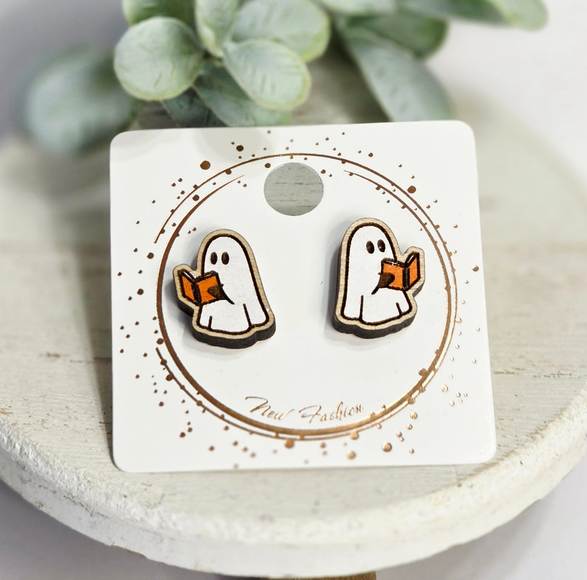 Reading Ghost Studs | Style 2
