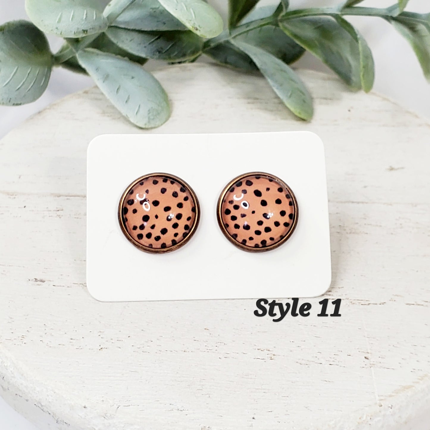 Pumpkin Studs | Style 11