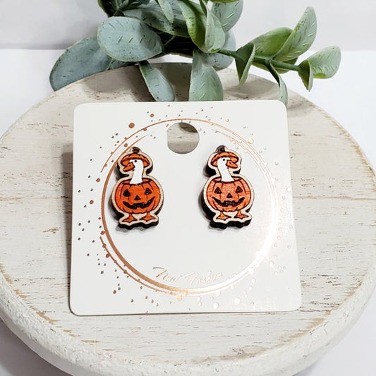 Porch Goose Jack-o-lantern | Style 21