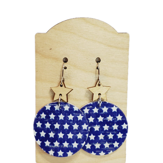 Star Dangle Earrings