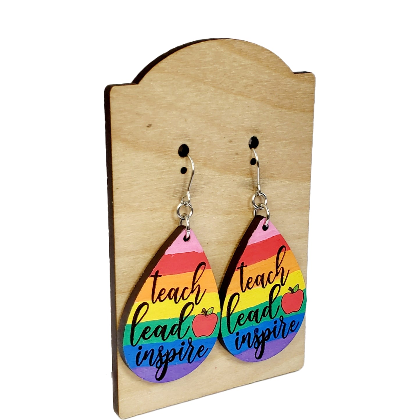 Teach Lead Inspire Earrings