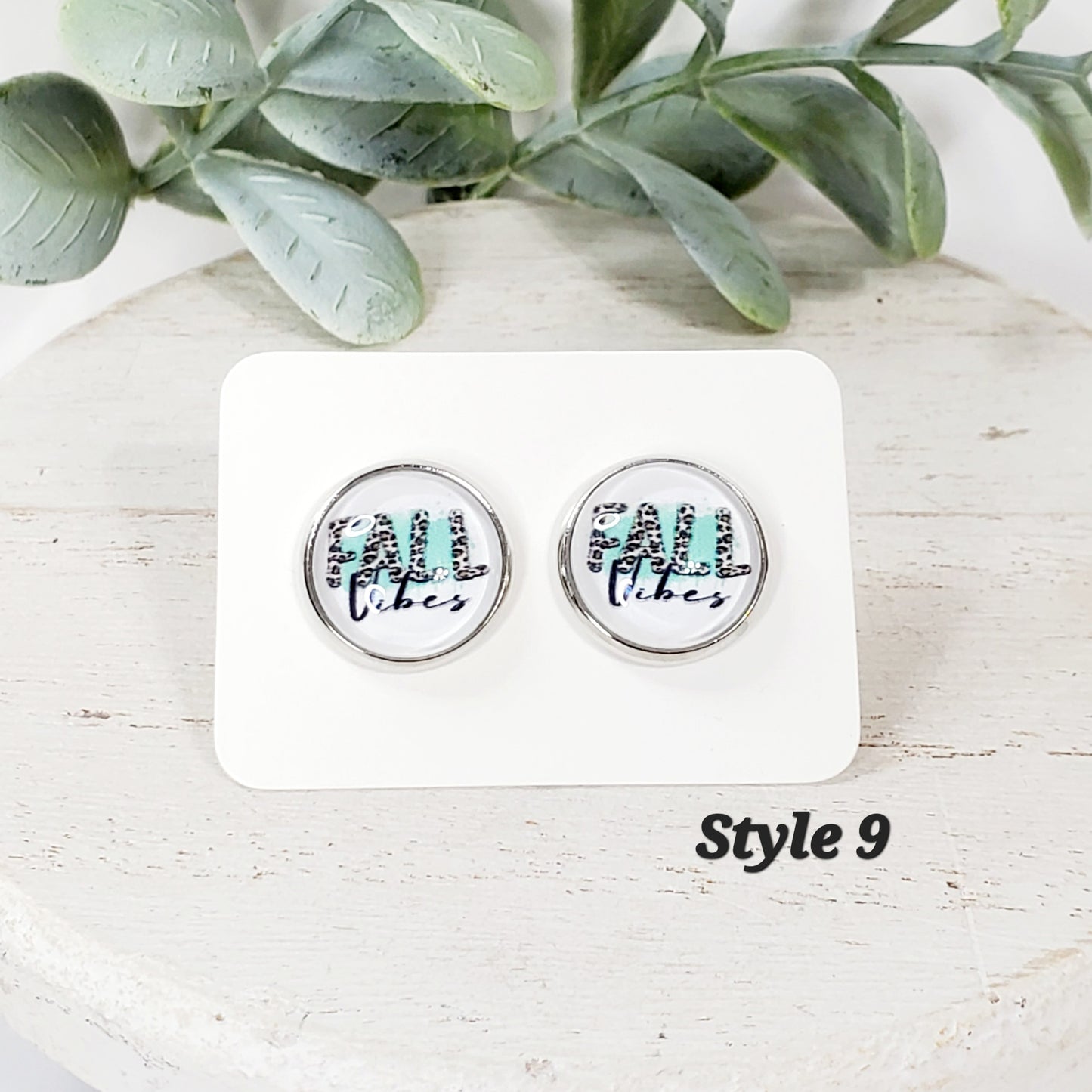 Pumpkin Studs | Style 9