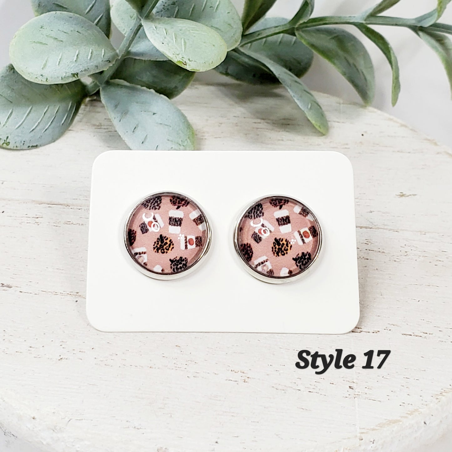 Pumpkin Studs | Style 17