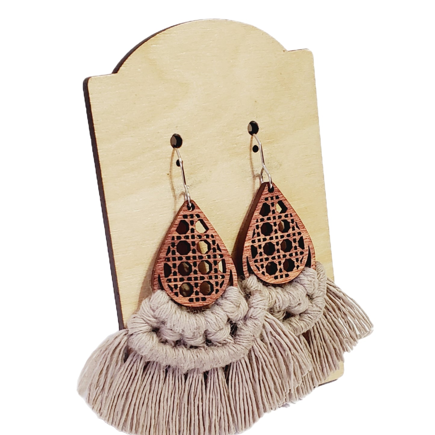 Handmade Macrame Earrings | 7 Styles