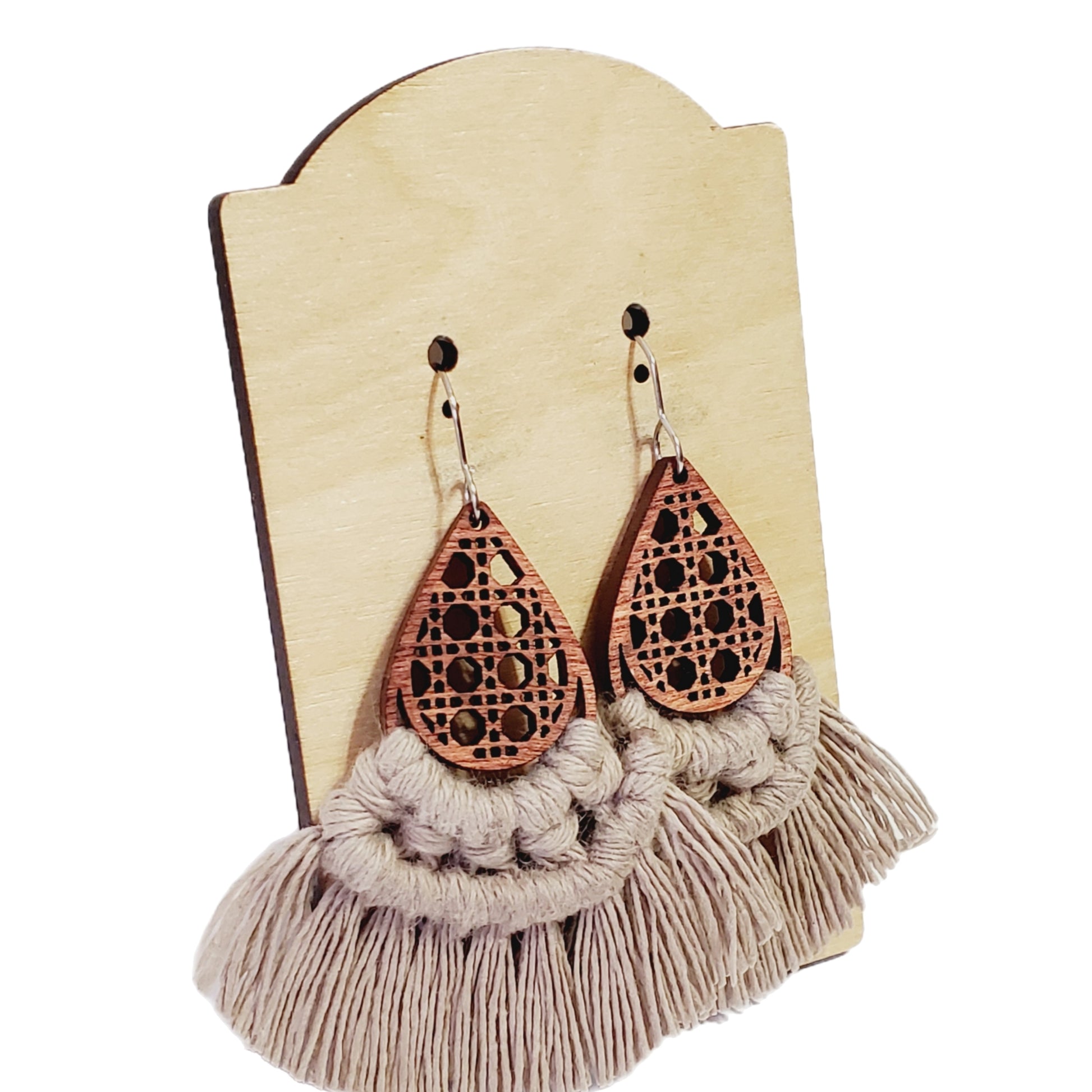 Handmade Macrame Earrings | 7 Styles