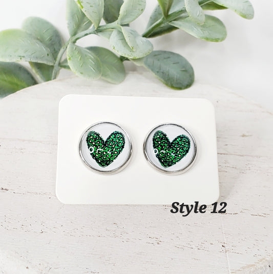 St. Patrick's Day Studs | Style 12