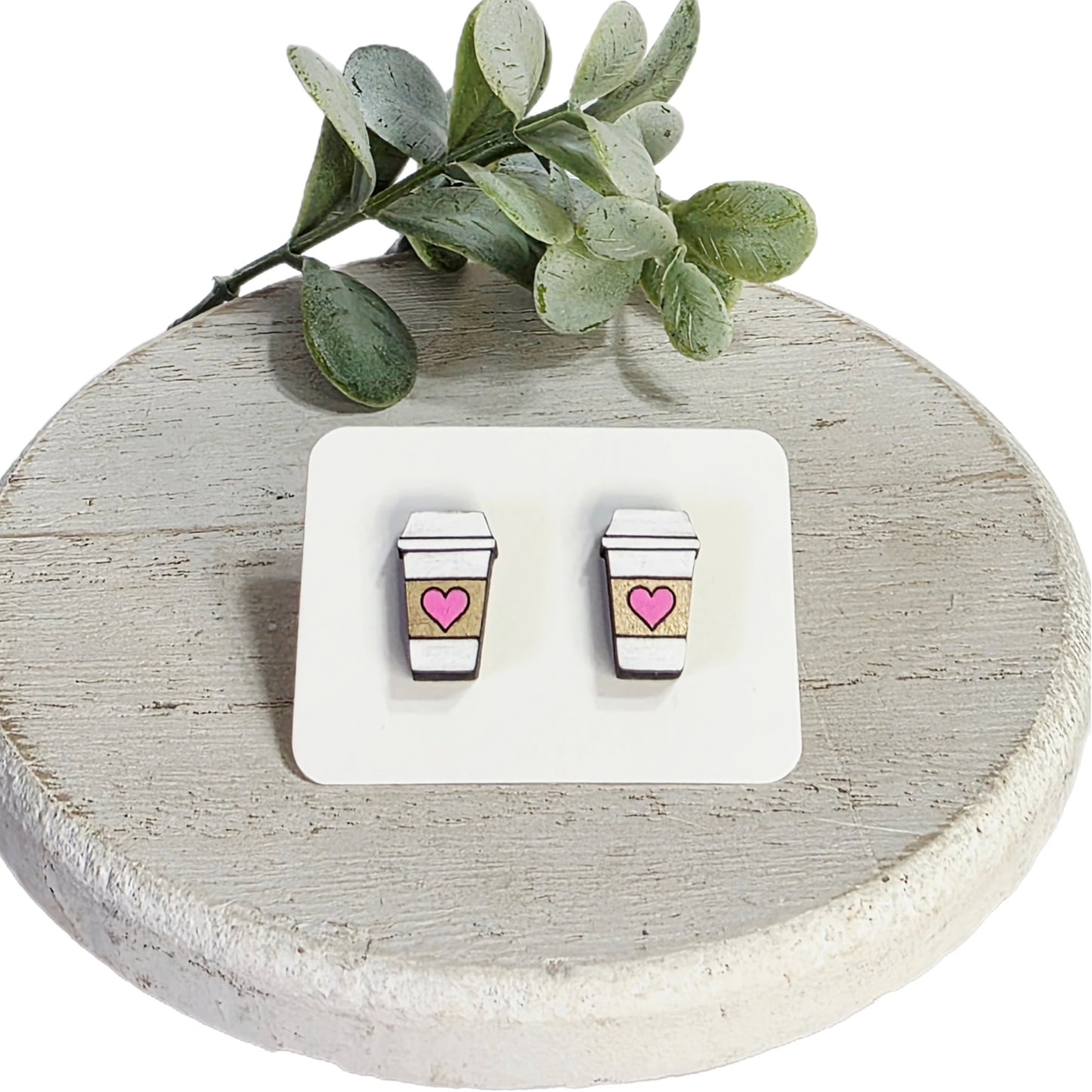 Love Wood Studs | Style 18