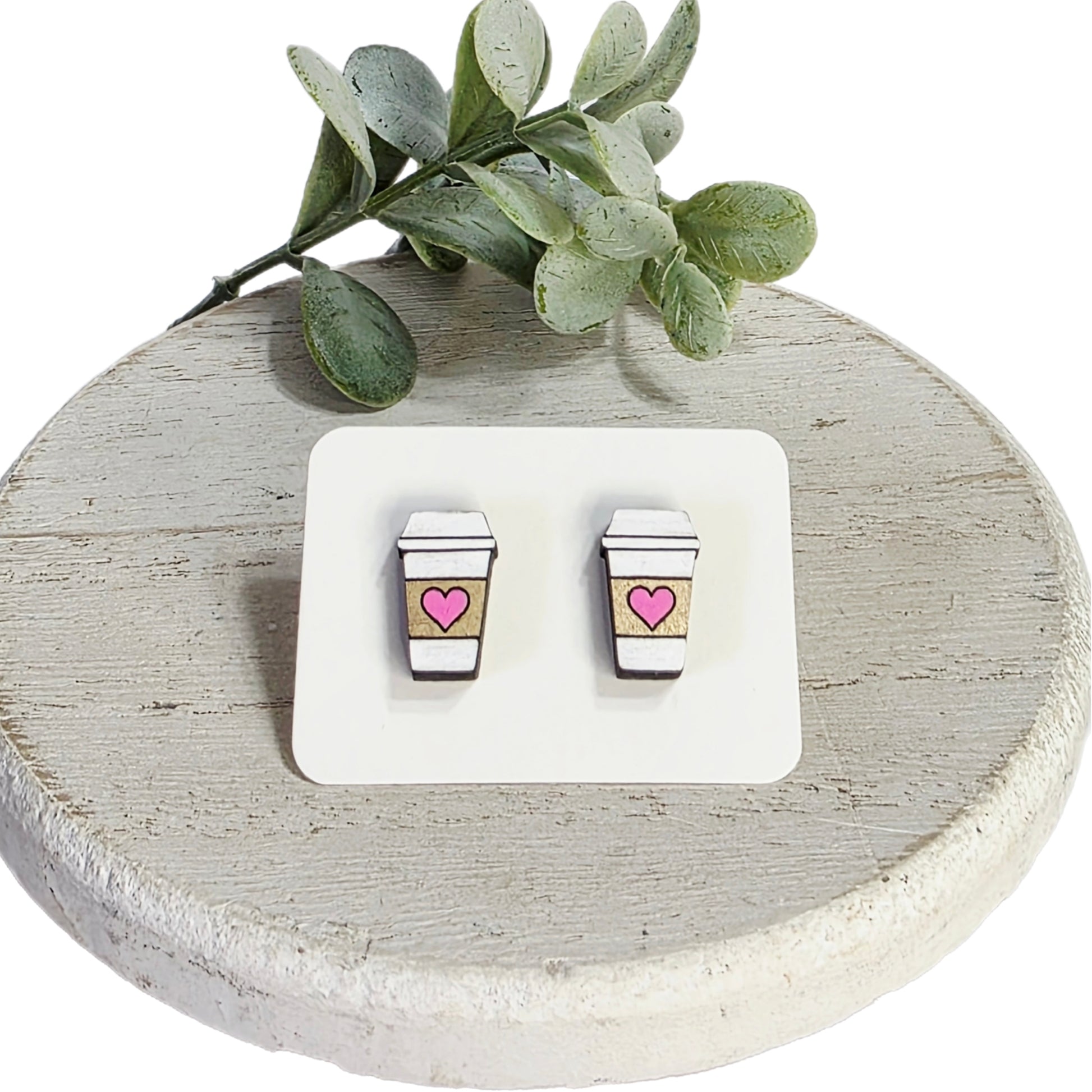 Love Wood Studs | Style 18