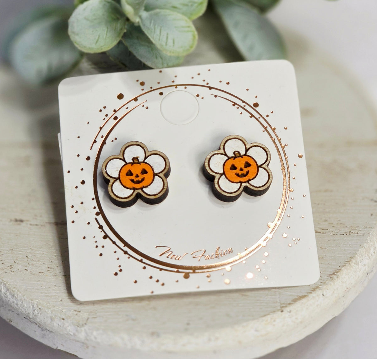 Flower Jack-o-lantern | Style 23