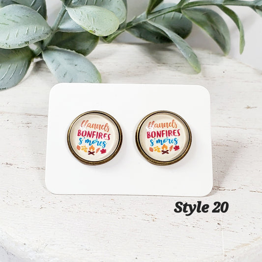 Pumpkin Studs | Style 20