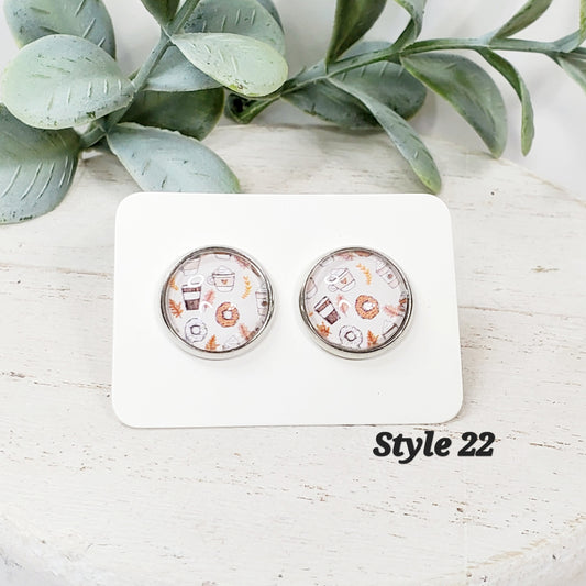 Pumpkin Studs | Style 22