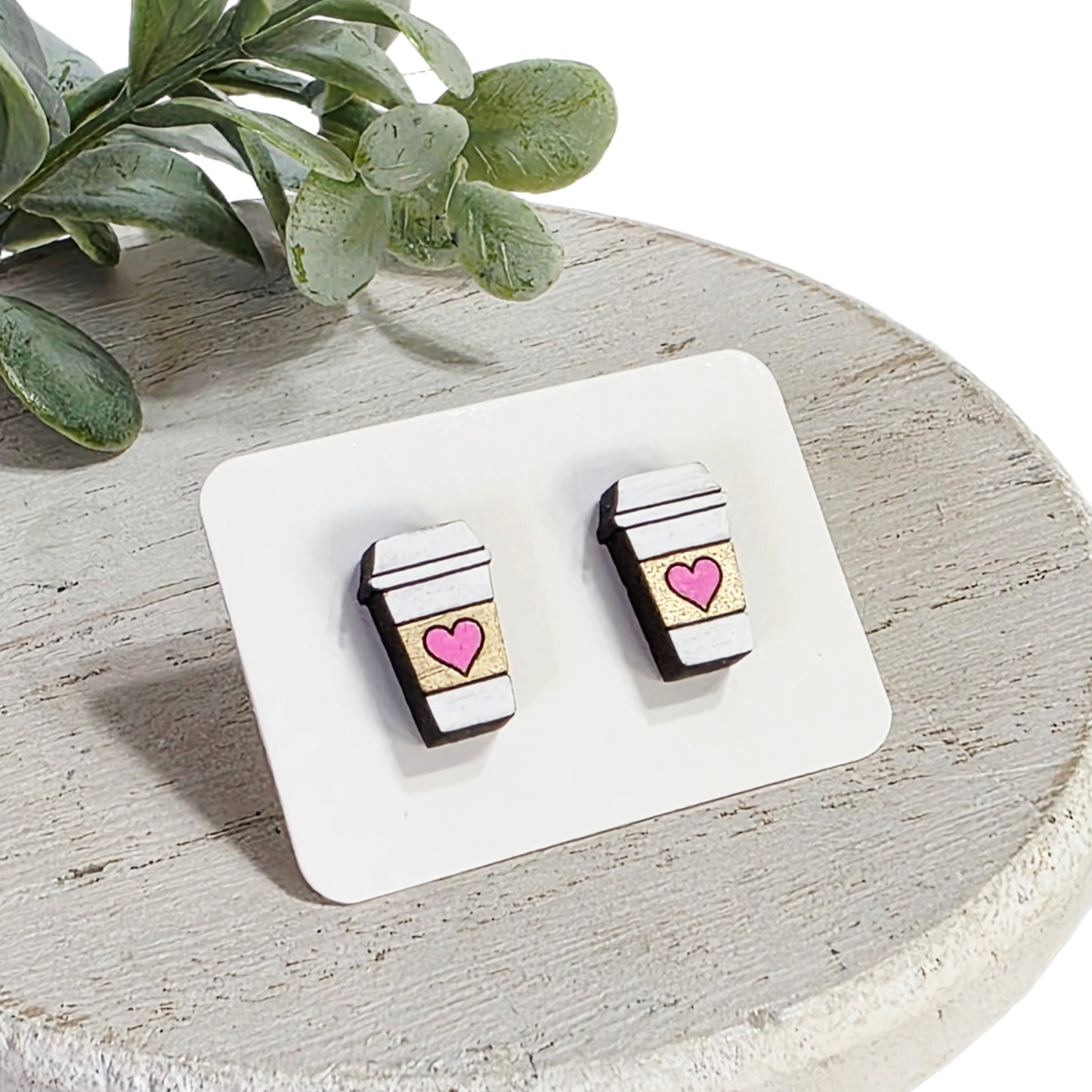 Love Wood Studs | Style 18