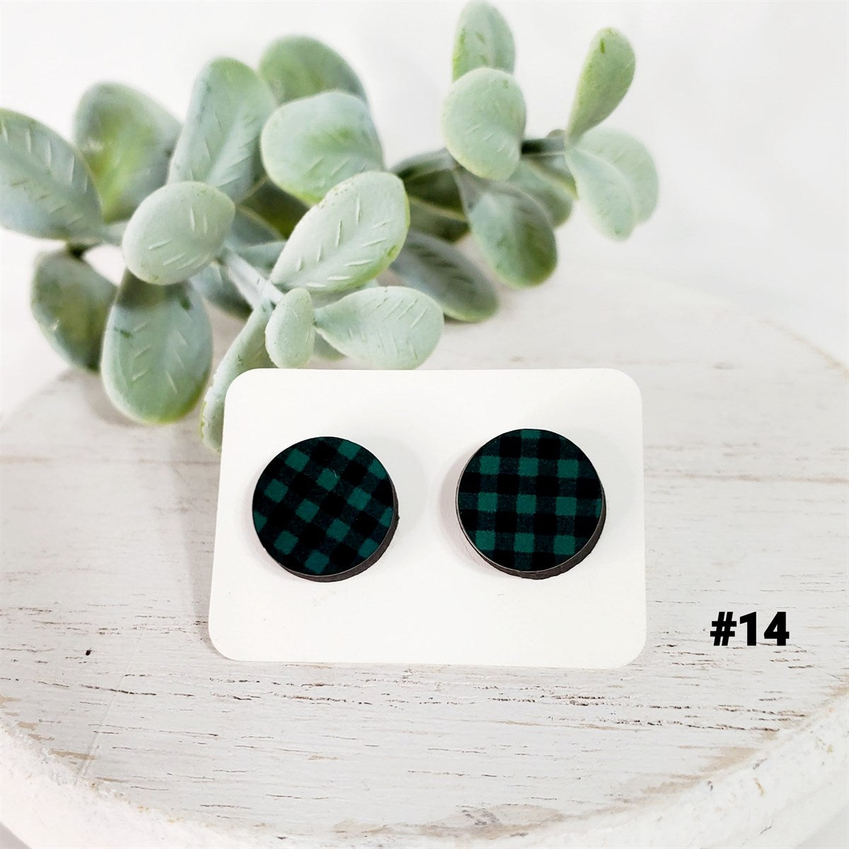 Christmas Wood Studs | Style 14