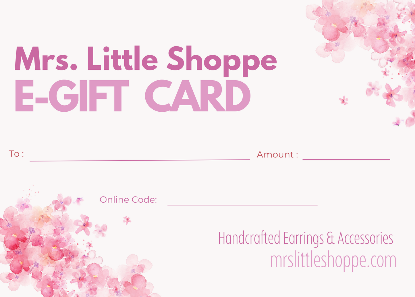 E-Gift Cards